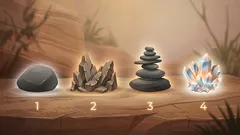 Silmämääräinen testi: valitse yksi neljästä kivestä ja selvitä, kuinka vahva sielusi oikeasti on