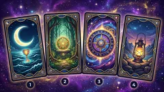 Intuitiivinen valinta: yksi neljästä kortista paljastaa, mitä sinulta puuttuu juuri nyt