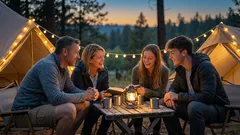 Luuletko, että telttailu on epämukavaa? 5 perustetta, jotka yllättävät sinut